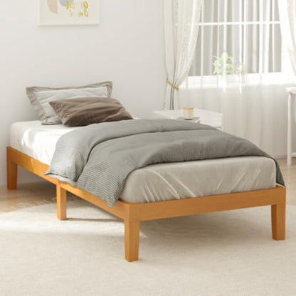 Twin Size Bed Frames, 12 Inch Height Wood Platform Bed Frame, view 2