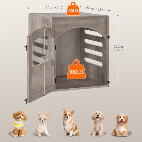 Dog Crate Furniture, Small Dog Kennel Indoor, Pet Side End Table, view 5