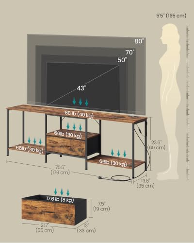 TV Stand for TVs Up to 80 Inches, view 4