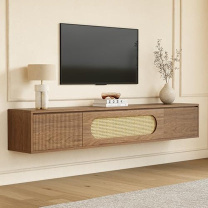 71'' Floating TV Stand Wall Mounted, Large Floating TV Stand, view 4