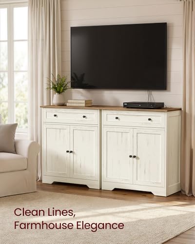 Buffet Cabinet, Sideboard, 2 Doors, 28.4 x 15.8 x 31.5 Inches, view 8