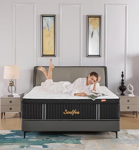 Queen Mattresses, 10 Inch Queen Size Mattresses in a Box, view 4