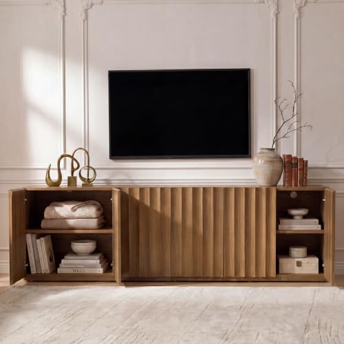 93.92” TV Stand, 100 90 80 75 Inch TV Stands for Livingroom, view 5