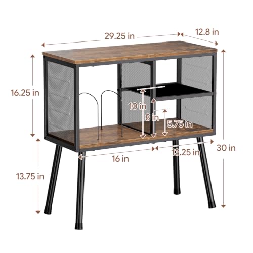 Record Player Stand, Large Vinyl Storage Holder, view 4