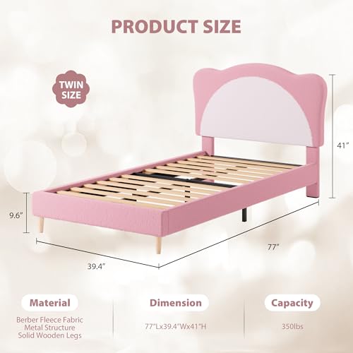 Twin Size Bed Frame for Kids, view 2
