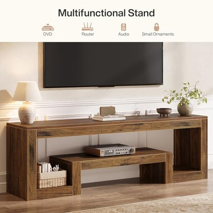 Tribesigns 63-Inch TV Stand for 55/60/65/75-Inch TVs, Entertainment Center, view 5