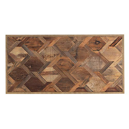 Dorville Patterned Cocktail Table, Natural
