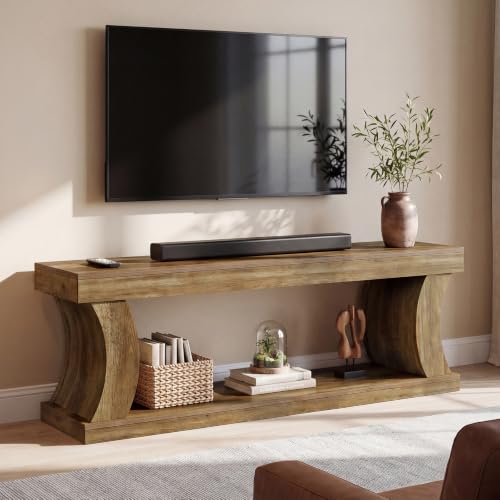 TV Stand for 75 Inch TVs, Entertainment Center with Storage, view 2