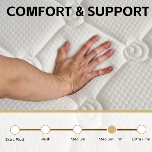Queen Mattress, 12 Inch Queen Size Mattress in a Box, view 3