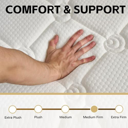 Queen Mattress, 12 Inch Queen Size Mattress in a Box, view 3