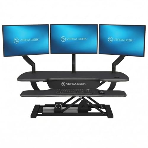 PowerPro 40 Inch Electric Standing Desk Converter – Push-Button Height, view 2