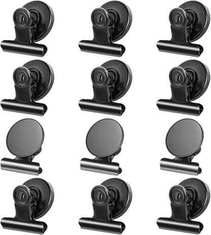 12 Pack Magnetic Clips, Fridge Magnets Refrigerator Magnets, view 2