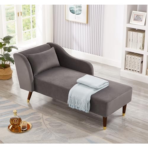 GDFStudio Upholstered Chaise Lounge Chair Indoor, view 4