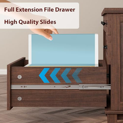 53.54" Executive Desk with Drawers, view 8