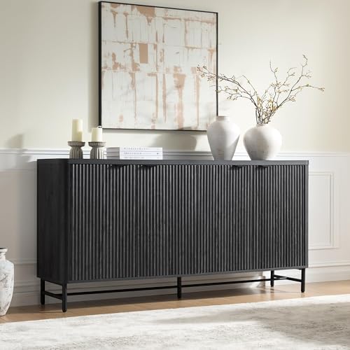 Sideboard Buffet Cabinet with Storage, view 4