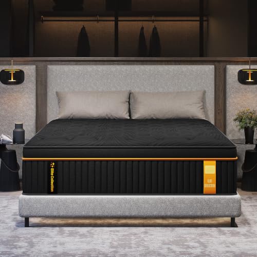 Full Size Hybrid Mattress 14 Inch Medium Firm Upgraded Edge Support, view 2