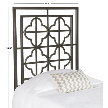 SAFAVIEH Home Collection Lucina Gunmetal Headboard, Full
