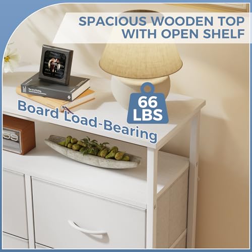 Tall 8 Drawer Dresser for Bedroom, Storage Chest of Drawers Cabinet, view 6