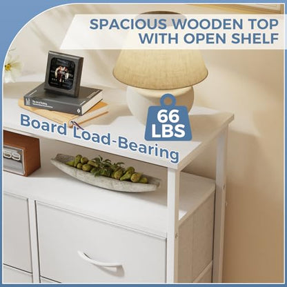 Tall 8 Drawer Dresser for Bedroom, Storage Chest of Drawers Cabinet, view 6