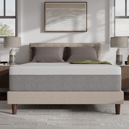 12 Inch King Mattress, Gel Memory Foam Mattress King Size in a Box, view 2