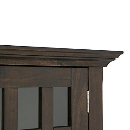 Bedford 32" Wide Solid Wood Cabinet in Brunette Brown, view 6