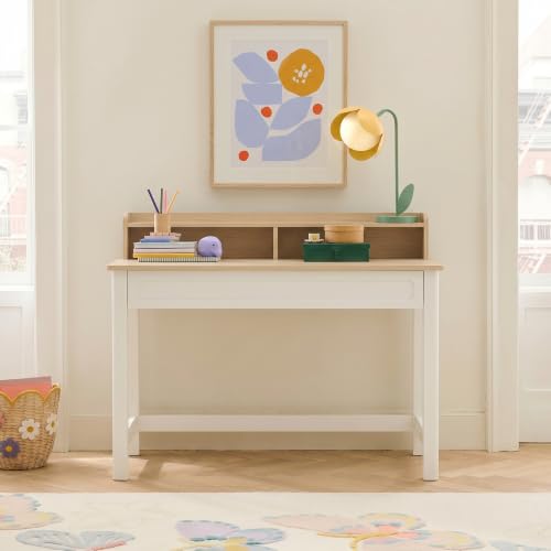 39 Inch Small Computer Desk with Drawer and Hutch, view 7