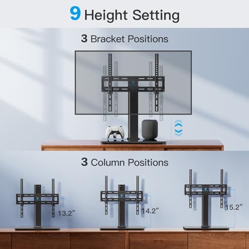 Universal TV Stand Legs for 24-60 inch TVs to 88lbs with Mount, view 5