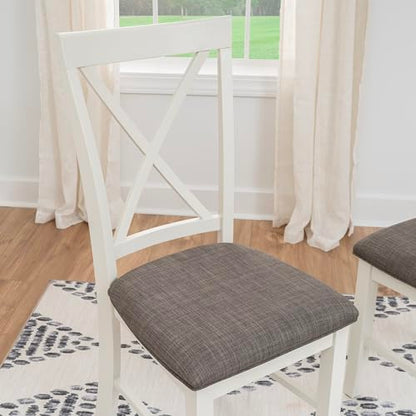 Powell Furniture Jane Side, Antique White Dining Chair