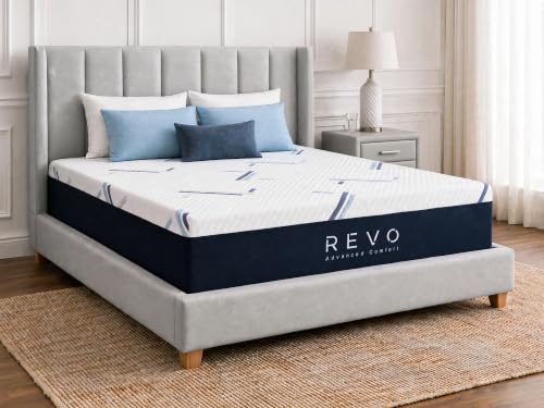 12 Inch Gel Memory Foam Mattress, King, Medium, view 2