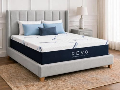12 Inch Gel Memory Foam Mattress, King, Medium, view 2