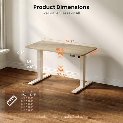 Electric Standing Desk 48 x 24 Inch, view 3
