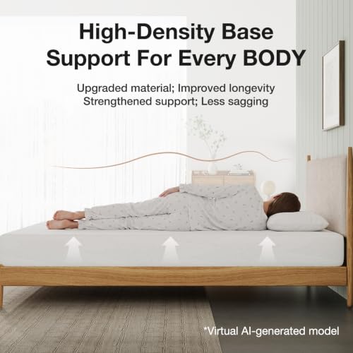 Twin Bed Mattress, 8 Inch Twin Size Mattress with Gel Memory Foam, view 5