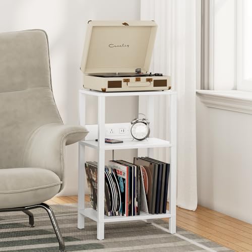 Record Player Stand with Storage Up to 100 Albums, view 3