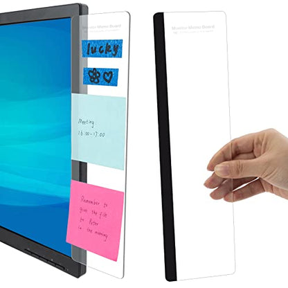Office Desk Accessories 2pcs Computer Monitor Memo Board Office Supplies, view 2