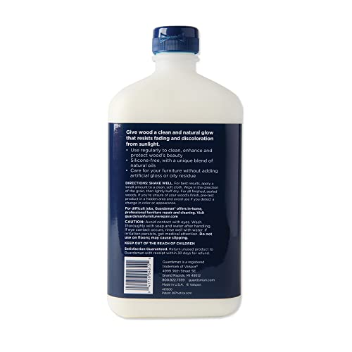 Clean & Polish For Wood Furniture - Cream Polish 16.9 oz - Silicone Free, UV Protection - 461500