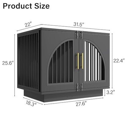 Dog Crate Furniture End Table, view 3
