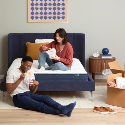 Five Star Mattress Tranquility 8" Medium - Twin Bed Mattress - Zoned Lumbar Support, Cooling Foam, Pressure Relief - Bed-in-a-Box - 100 Night Trial, 10-Year Limited Warranty