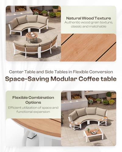 Luxury Patio Furniture Set for 10 People, view 5