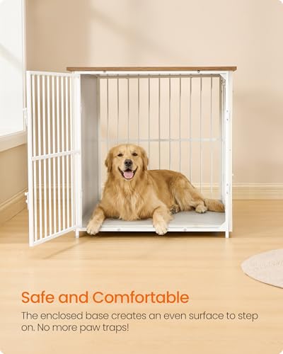 48" Dog Crate Furniture, Heavy-Duty Dog Kennel Side End Table, view 5