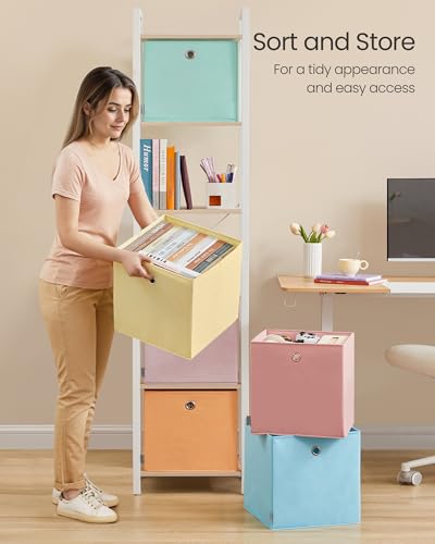Storage Cubes, Set of 6 Odorless Foldable Storage Boxes, view 7