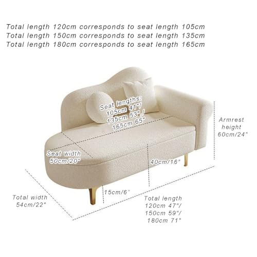 Chaise Lounge Sofa with Storage, view 3