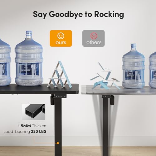 75“ x 63" L Shaped Standing Desk Adjustable Height, Electric Corner Desk, view 6