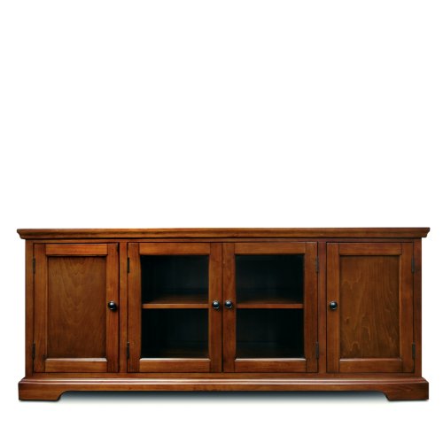 87360 TV Stand with Enclosed Storage For 65" TV's, Westwood Brown Cherry