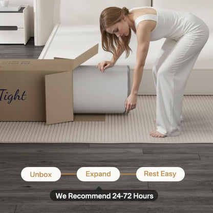 Luxury Twin Mattress, 8 Inch Hybrid Twin Size Mattress in a Box,Back Relief, view 7