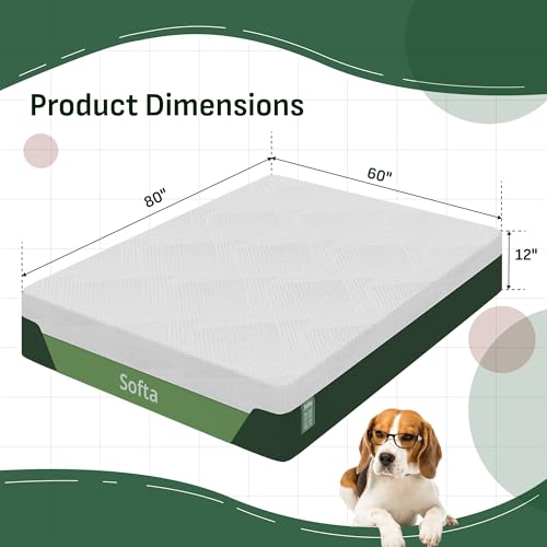 12" Queen Cooling Gel Memory Foam Mattress, Viscose from Bamboo, Medium Firm, view 3