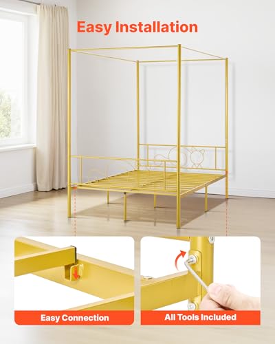 Canopy Bed Frame Full Size, view 7