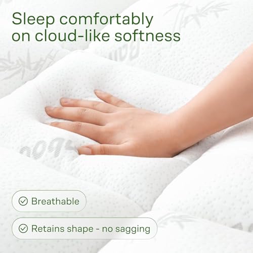 Queen Ultra Soft Mattress Topper — Back Pain Relief, view 3