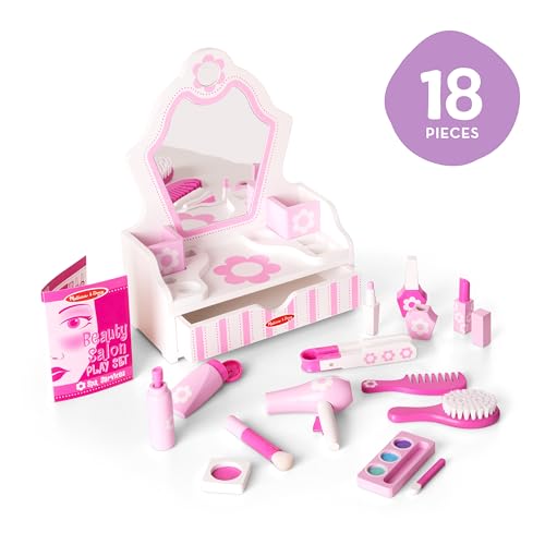 Melissa & Doug Wooden Beauty Salon Play Set, view 6