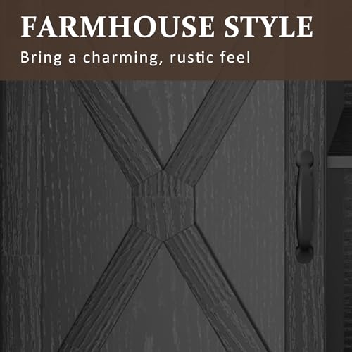 Farmhouse TV Stand for 65+ Inch TV, view 5