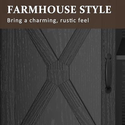 Farmhouse TV Stand for 65+ Inch TV, view 5
